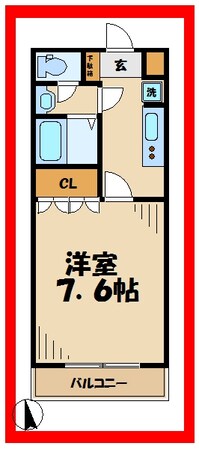 グレース菅仙谷の物件間取画像